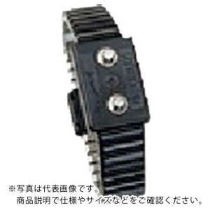 DESCO リストバンド、JEWEL、伸縮金属バンド、Mサイズ 2線方式、黒、4mm ( 19842 ) DESCO JAPAN(株) (メーカー取寄)｜orangetool
