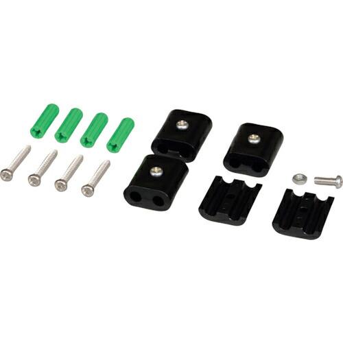 光 メッシュパネル用パーツ ジョイント金具 黒 4P ( JA-1 ) (株)光