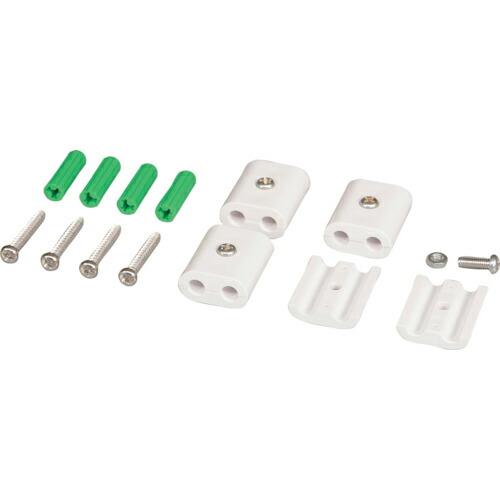 光 メッシュパネル用パーツ ジョイント金具 白 4P ( JA-2 ) (株)光