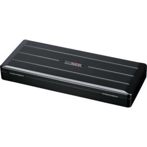nepros スチール製工具箱 メタルケース ブラック 間口455×奥行190×高さ60mm ( NEKB-2 ) 京都機械工具(株) (メーカー取寄)｜orangetool