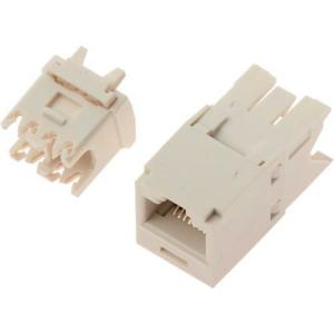 PANDUIT カテゴリ6モジュラージャック オフホワイト  ( CJ688TGIW )｜orangetool