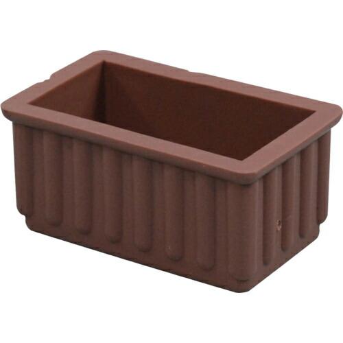 光 イス脚キャップ茶 長角 24×45  ( BE-24-23 ) (株)光
