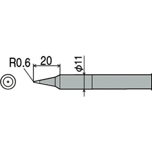 グット 替こて先B型 CXR-100用 ( CXR-100RT-B ) (メーカー取寄)