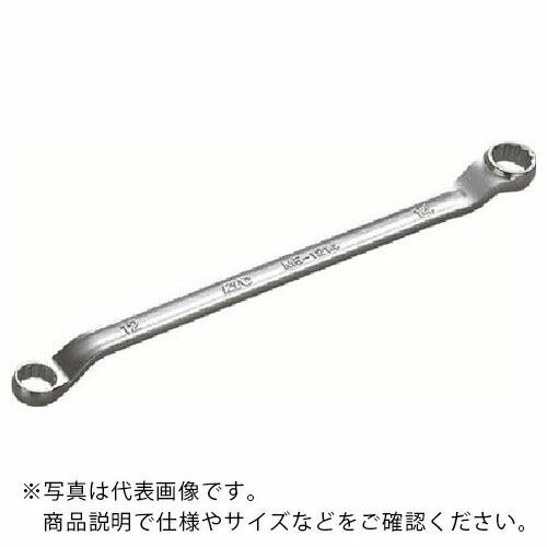KTC 45°×6°ロングめがねレンチ 対辺寸法10×12mm ( M5-1012-F ) 京都機械...