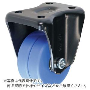 シシク 低床重荷重用双輪キャスター 固定 50径 モノマーキャスティングナイロン車輪 焼付ブラック ( HKT-50B-MC ) シシクSISIKUアドクライス(株 (メーカー取寄)｜orangetool