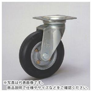 シシク セミニューマチック車輪付キャスター 自在 200径 ( SPMJ-200 ) シシクSISIKUアドクライス(株 (メーカー取寄)｜orangetool