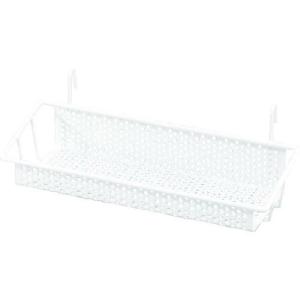 光 メッシュパネル用パーツ メッシュカゴ小 白 ( BW-62 ) (株)光｜orangetool