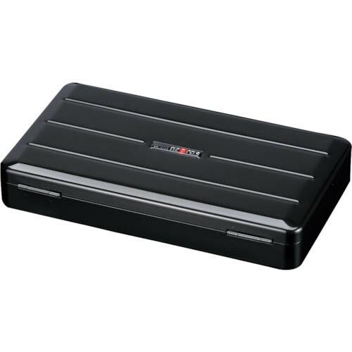 nepros スチール製工具箱 メタルケース ブラック 間口275×奥行150×高さ50mm ( N...