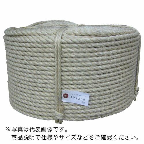 ユタカメイク ロープ マニラロープ巻物 10φ×200m ( M10-200 ) (株)ユタカメイク...