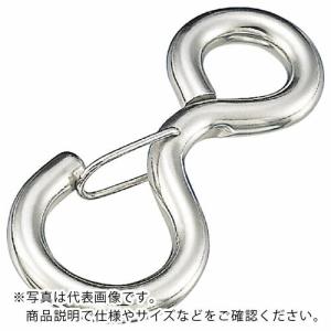 水本 ステンレス アイフック 線径8mm 長さ90mm  ( A-1584 )｜orangetool