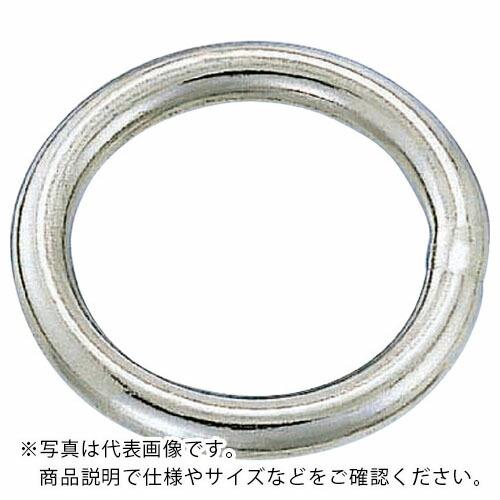 水本 ステンレス 丸リンク 線径10mm 内径50mm ( A-008 ) (メーカー取寄)