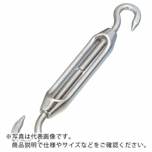 【SALE価格】水本 ステンレス 枠式ターンバックル(フック&amp;フック) 捻子径M5 ( TB-5HM...