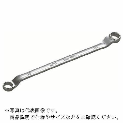 KTC 45°×6°ロングめがねレンチ 対辺寸法17×21mm ( M5-1721-F ) 京都機械...