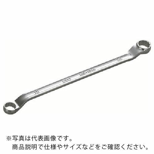 KTC 45°×6°ロングめがねレンチ 対辺寸法16×18mm ( M5-1618-F ) 京都機械...