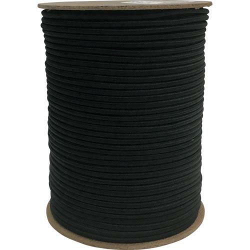 ユタカメイク ゴム タイトゴムロープボビン巻 4.5φ×100m ブラック ( RT-19 )