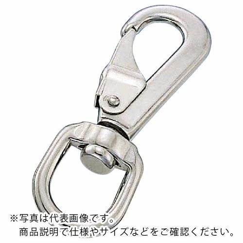 水本 フック ステンレス アイスナップ 線径3mm 長さ57mm ( A-119 ) (メーカー取寄...