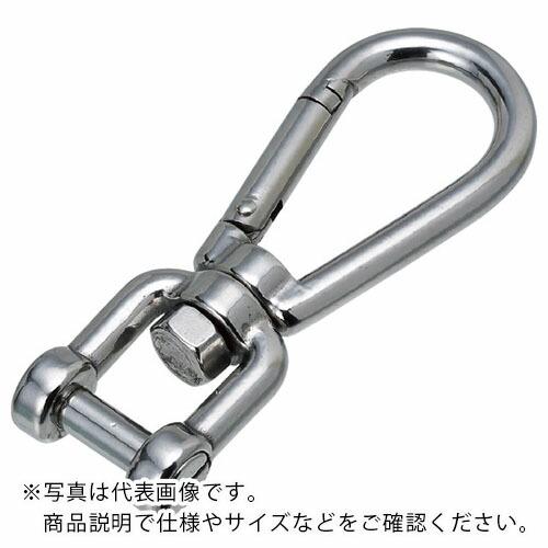 水本 ステンレス スナップフックシャックル 線径5mm長さ72mm  ( BB-5 )