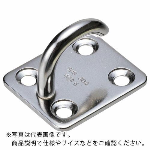 水本 ステンレス オープンアイプレート 使用荷重0.1kN ( B-2306 ) (メーカー取寄)