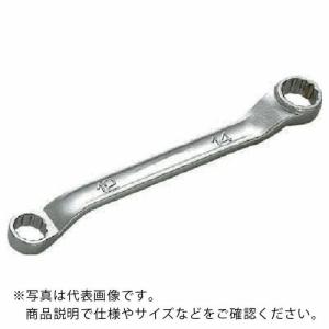 KTC 45°×6°ショートめがねレンチ 対辺寸法14×17mm ( M5S-1417-F ) 京都機械工具(株) (メーカー取寄)｜orangetool