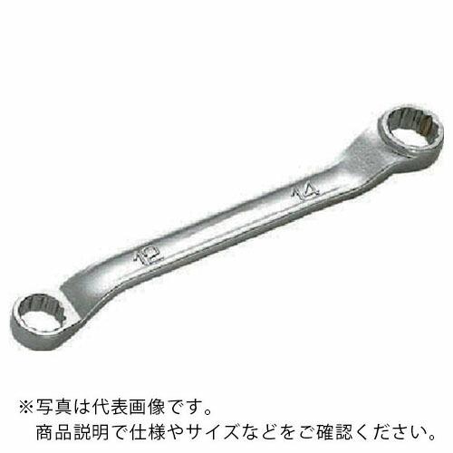 KTC 45°×6°ショートめがねレンチ 対辺寸法14×17mm ( M5S-1417-F ) 京都...