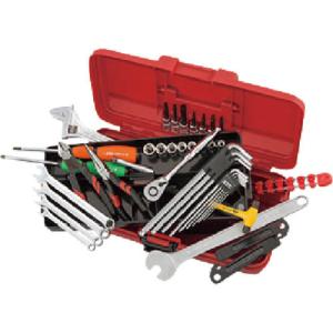 KTC サイクルツ-ルセット レッド 40点セット ( SK34011CY ) 京都機械工具(株) (メーカー取寄)｜orangetool