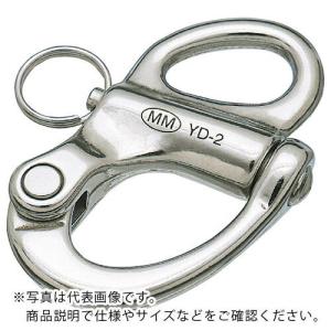 水本 ステンレス 固定スナップシャックル 全長102mm ( B-1391 ) (株)水本機械製作所｜orangetool