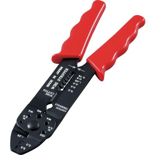 ストロングツール 電工ペンチ 裸差込端子用 ブリスターパック ( 300A ) (株)イチネンアクセ...