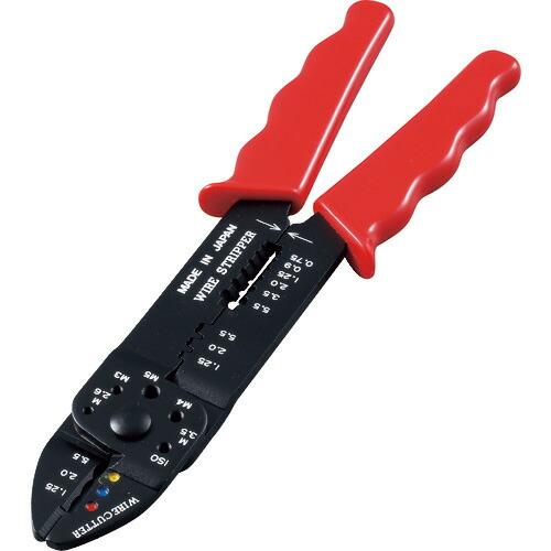 ストロングツール 電工ペンチ 絶縁・裸差込端子用 ブリスターパック ( 500A ) (株)イチネン...