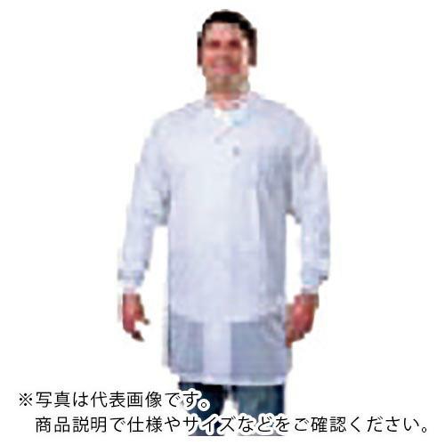 DESCO スモック STATSHIELD 実験室コート ニット袖口 白m ( 73632 ) DE...