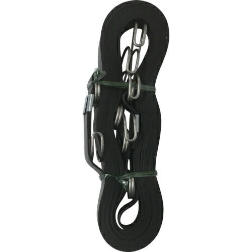 ユタカメイク ゴム チューブロープ 20mm×4m(広口フック) ( TT-23 ) (株)ユタカメ...