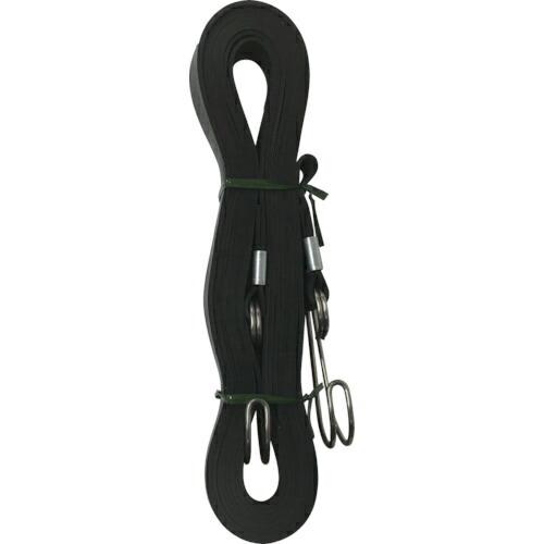 ユタカメイク ゴム チューブロープ 20mm×4m(広口フック) ( TT-22  (20MMX4M...