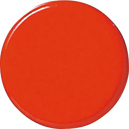 緑十字 強磁力カラーマグネット(ボタン型) 赤 WMG-461R 18Φ×9mm 3個組 両面磁力 ...