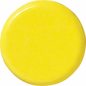 緑十字 強磁力カラーマグネット(ボタン型) 黄 WMG-471Y 30Φ×7mm 2個組 両面磁力 ( 315023 ) (株)日本緑十字社｜orangetool