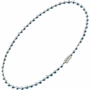 緑十字 ボールチェーン(玉鎖) 2.3Φ×200mm ステンレス製 10本組 ( 170081 ) (株)日本緑十字社｜orangetool