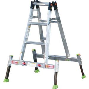 NAKAO アウトリガー一体式専用脚立 ダン吉  ( AN-120 ) (株)ナカオ (メーカー取寄)｜orangetool