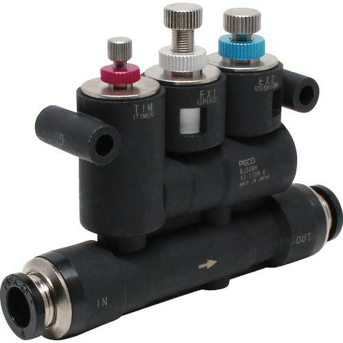 PISCO クッション機能付スピードコントローラ 大流量タイプ ( BJSU8H )