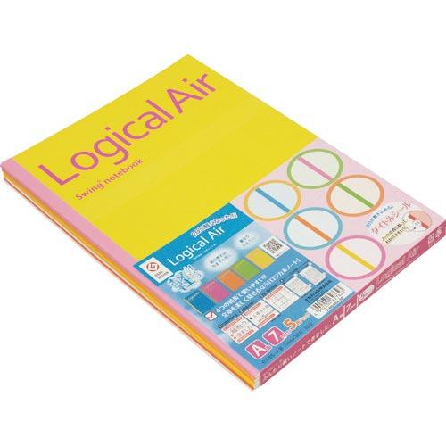 ナカバヤシ ロジカル・エアーノートA罫/B5/30枚/5冊パック ( NO-B546A-5P ) ナ...