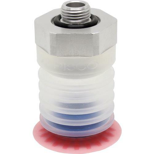 PISCO 包装袋用真空パッド直付型20度5段G1/8平面型 ( VPE30PBS25-G1-FF ...