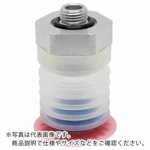 PISCO 包装袋用真空パッド直付型20度5段G1/4平面型 ( VPE30PBS25-G2-FF ...