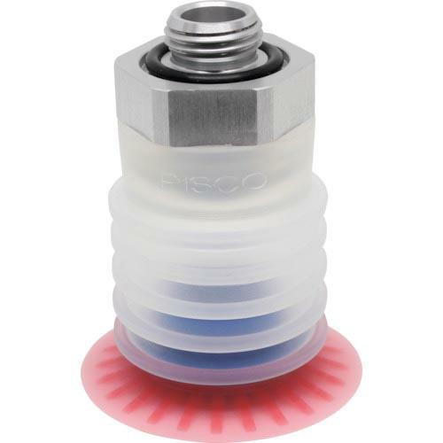 PISCO 包装袋用真空パッド直付型20度5段G1/4球面型 ( VPE40PBS25-G2-FS ...