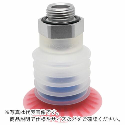 PISCO 包装袋用真空パッド直付型20度5段G1/4平面型 ( VPE50PBS25-G2-FF ...