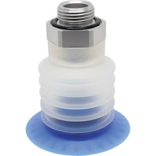 PISCO 包装袋用真空パッド直付型40度5段G3/8球面型 ( VPE50PBS45-G3-FS ...