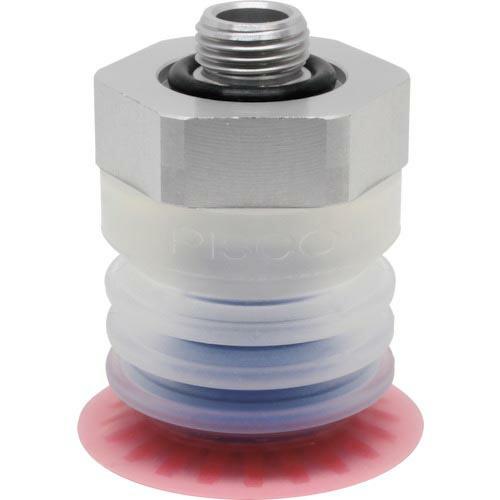 PISCO 包装袋用真空パッド直付型20度3段G1/8平面型 ( VPE30PBS23-G1-FF ...