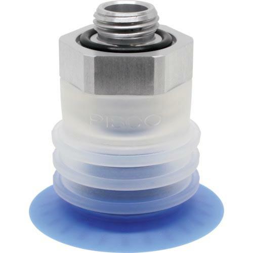 PISCO 包装袋用真空パッド直付型40度3段G1/4平面型 ( VPE40PBS43-G2-FF ...