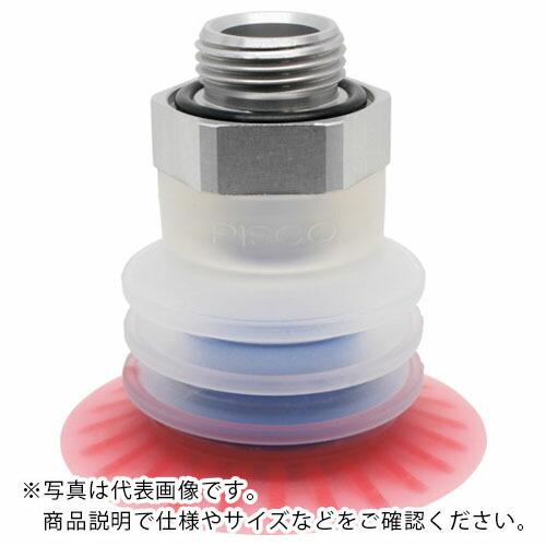 PISCO 包装袋用真空パッド直付型20度3段G1/8球面型 ( VPE50PBS23-G1-FS ...