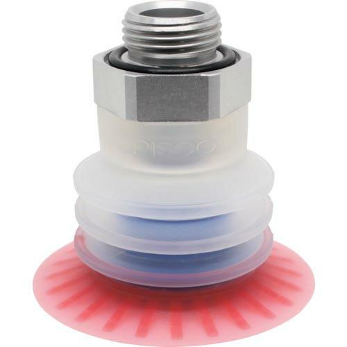 PISCO 包装袋用真空パッド直付型20度3段G3/8平面型 ( VPE50PBS23-G3-FF ...