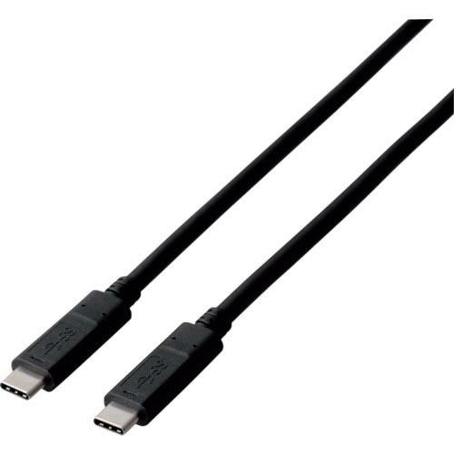 エレコム USB3.1ケーブル(C-C、PD対応) 1.0m ブラック ( MPA-CC13A10N...