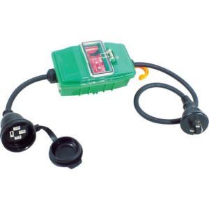NICHIDO 三相200V防雨延長ブレーカ 過負荷漏電保護兼用 ( 2BW-EK2-20A ) 日動工業(株)｜orangetool