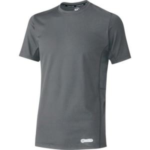 ミドリ安全 ベルデクセル 男女共用 半袖クールコアTシャツ VEC11上 グレー L ( VEC11-UE-L ) ミドリ安全(株)｜orangetool