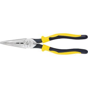 KLEIN 強力型ロングノーズプライヤー サイドカット コンフォートハンドル 220mm ( J2038N ) KLEIN TOOLS社｜orangetool